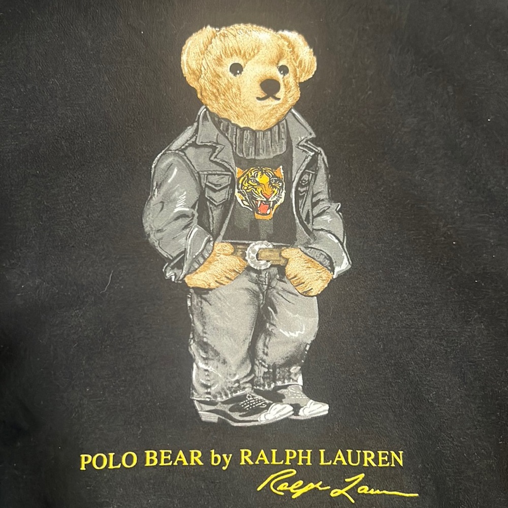 Sz 2 xl Ralph Lauren polo teddy bear hoodie worn 2x very good condition